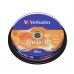 Диск DVD-R Verbatim (43523) 4.7GB 10штук Незаписанный