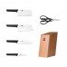 Набор ножей HuoHou Hot Youth Edition Kitchen Knife 6 Piece Set Beech Wood Edition