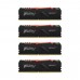 Комплект модулей памяти Kingston FURY Beast RGB KF432C16BBAK4/128 DDR4 128GB (Kit 4x32GB) 3200M