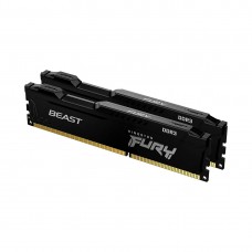 Комплект модулей памяти Kingston Fury Beast Black KF316C10BBK2/8 DDR3 8GB (Kit 2x4GB) 1600MHz