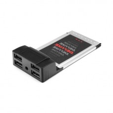 Адаптер Deluxe DLA-UH4 PCMCI Cardbus на USB HUB 4 Порта